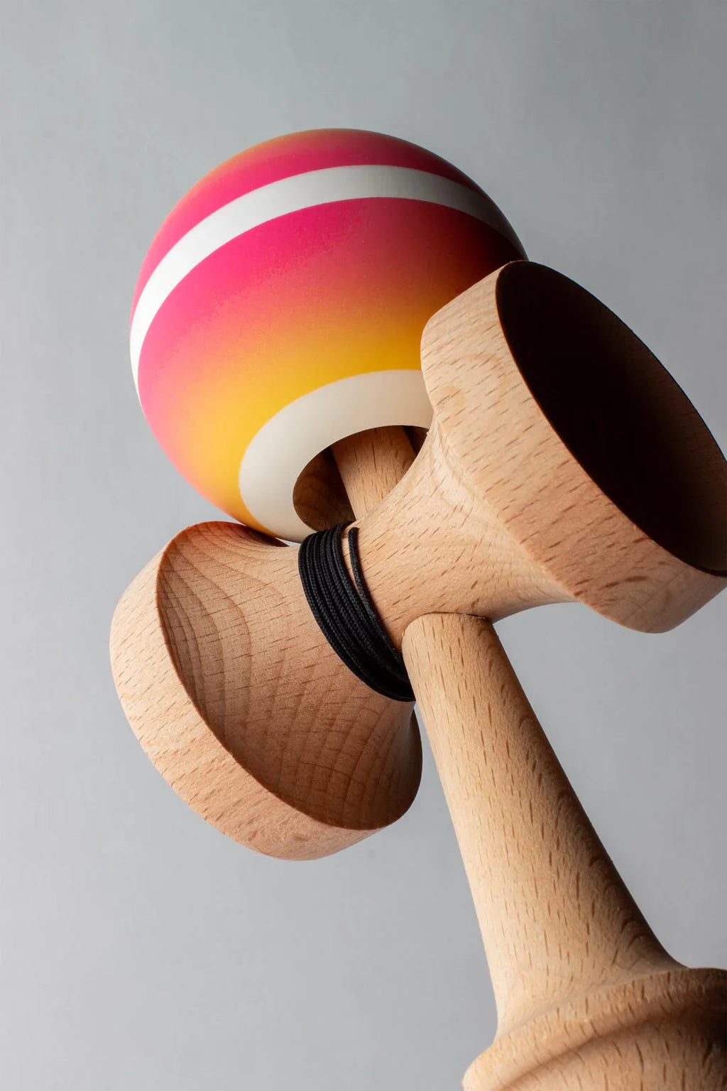 Sweets Kendama ' Horizon Fade Pink Yellow ' Cushion Clear