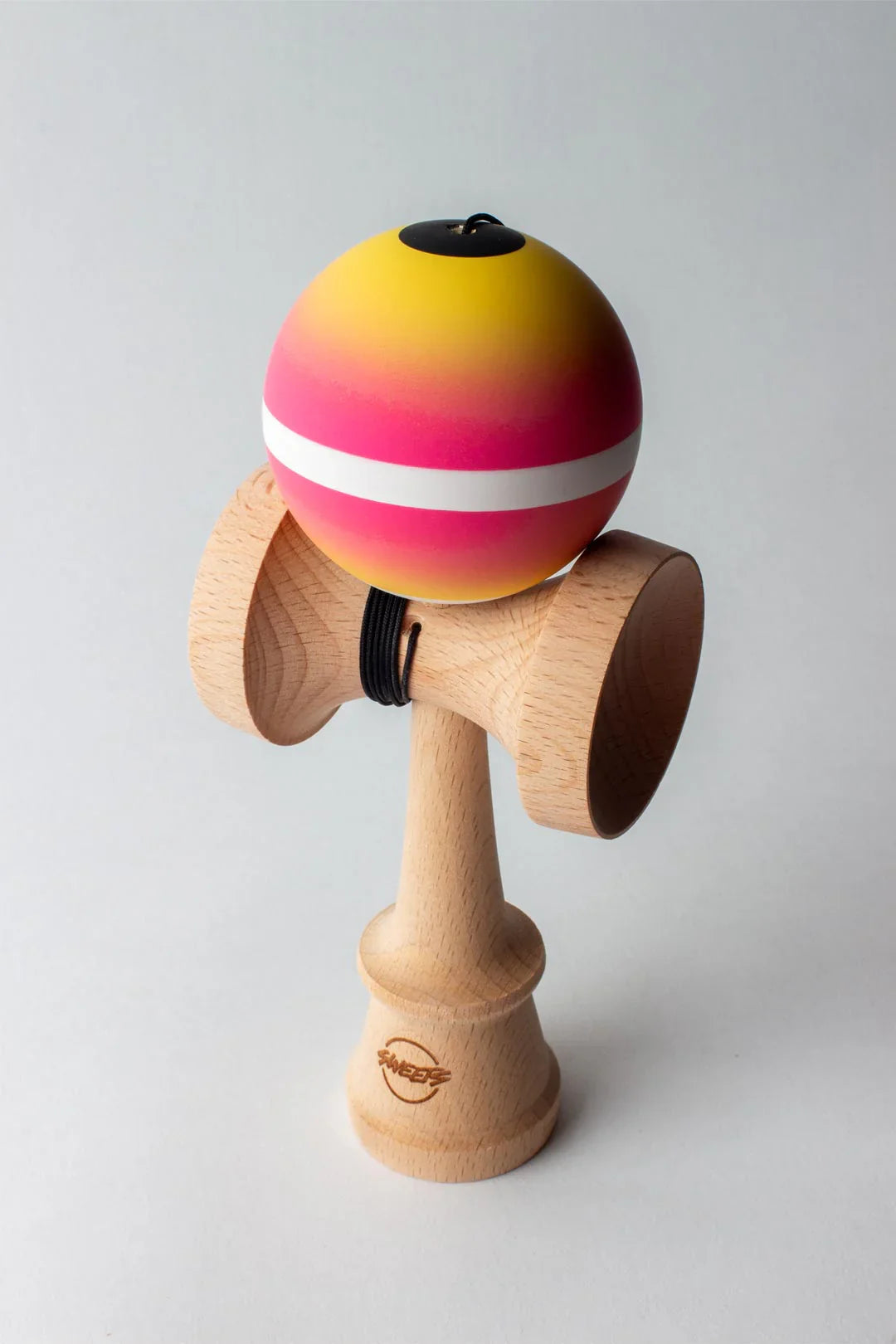 Sweets Kendama ' Horizon Fade Pink Yellow ' Cushion Clear