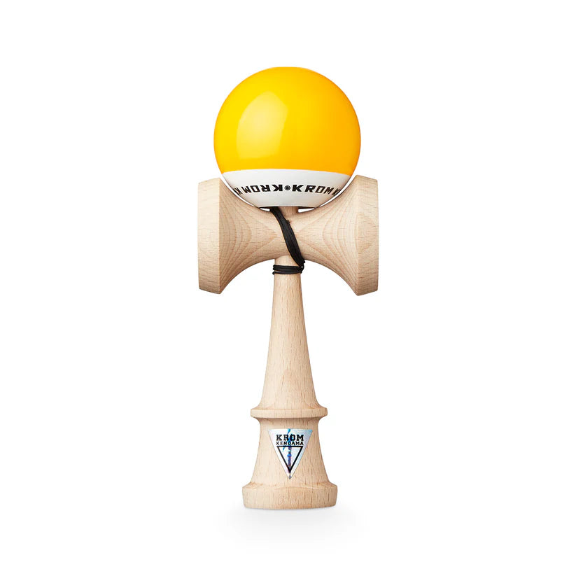 KROM Kendama ' POP LOL YELLOW '