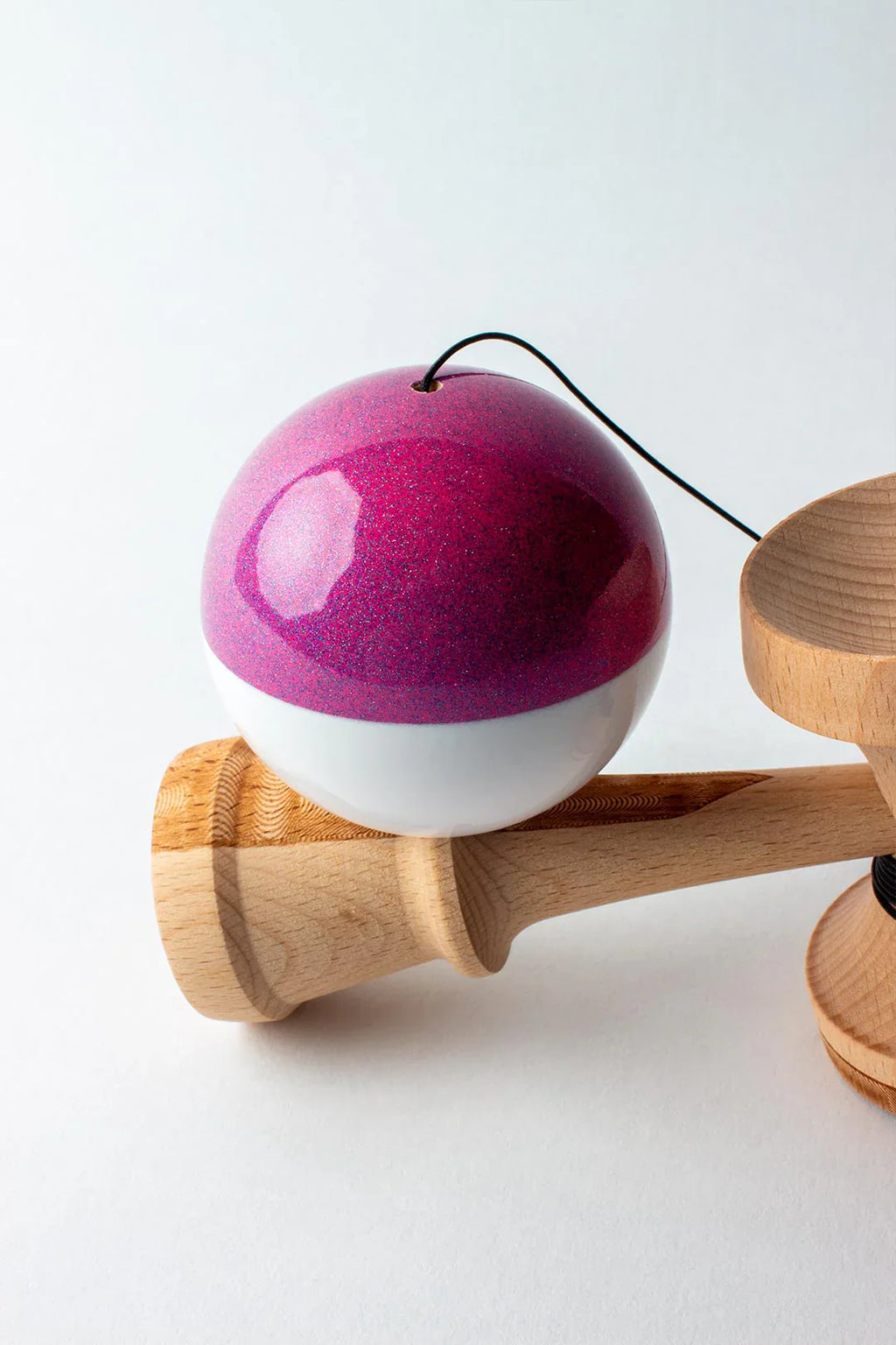 Sweets Kendama ' Disco Bobber Pink ' Broken Shape