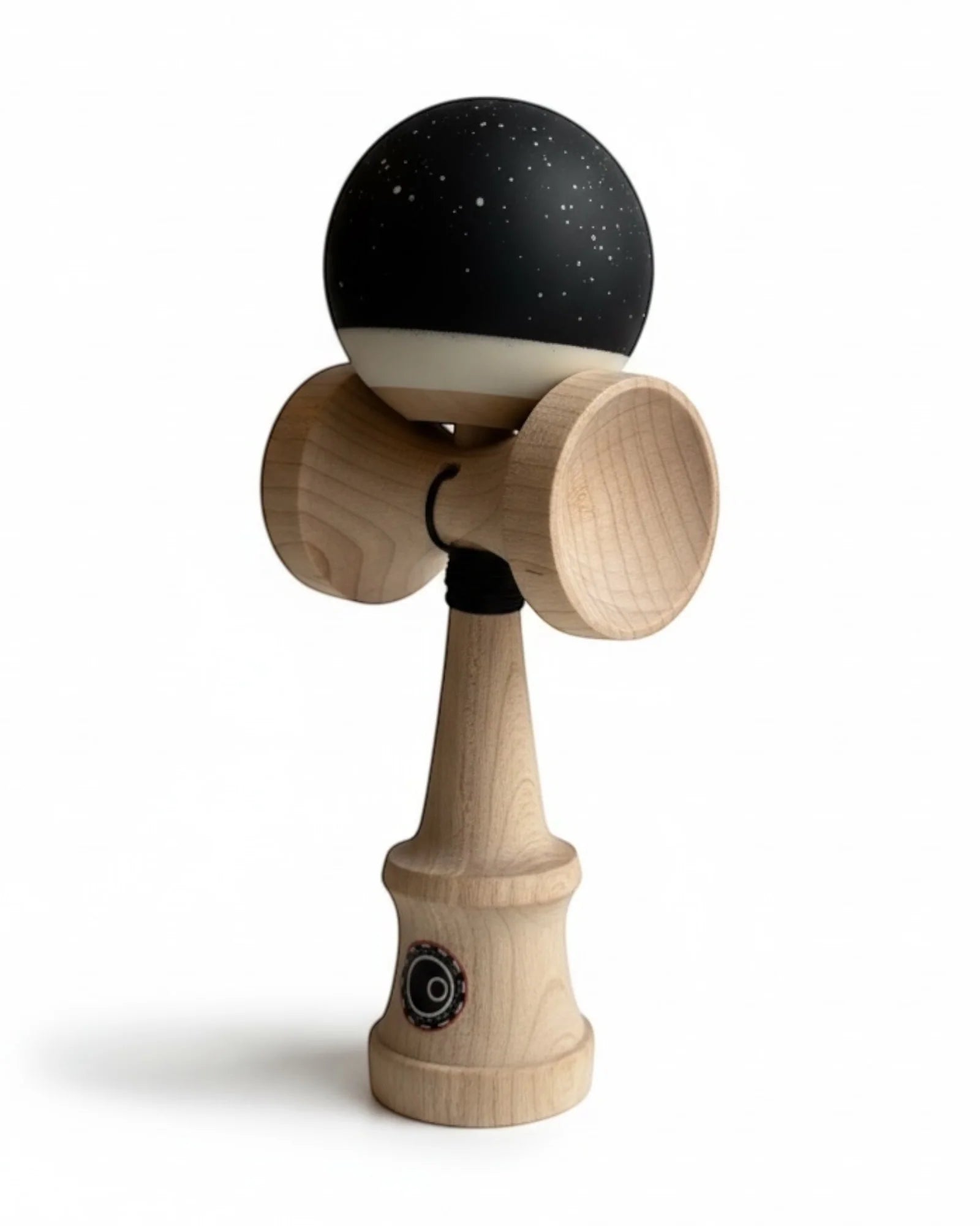 OKendama ' SPLATTER - REVO Black/White ' Full Maple