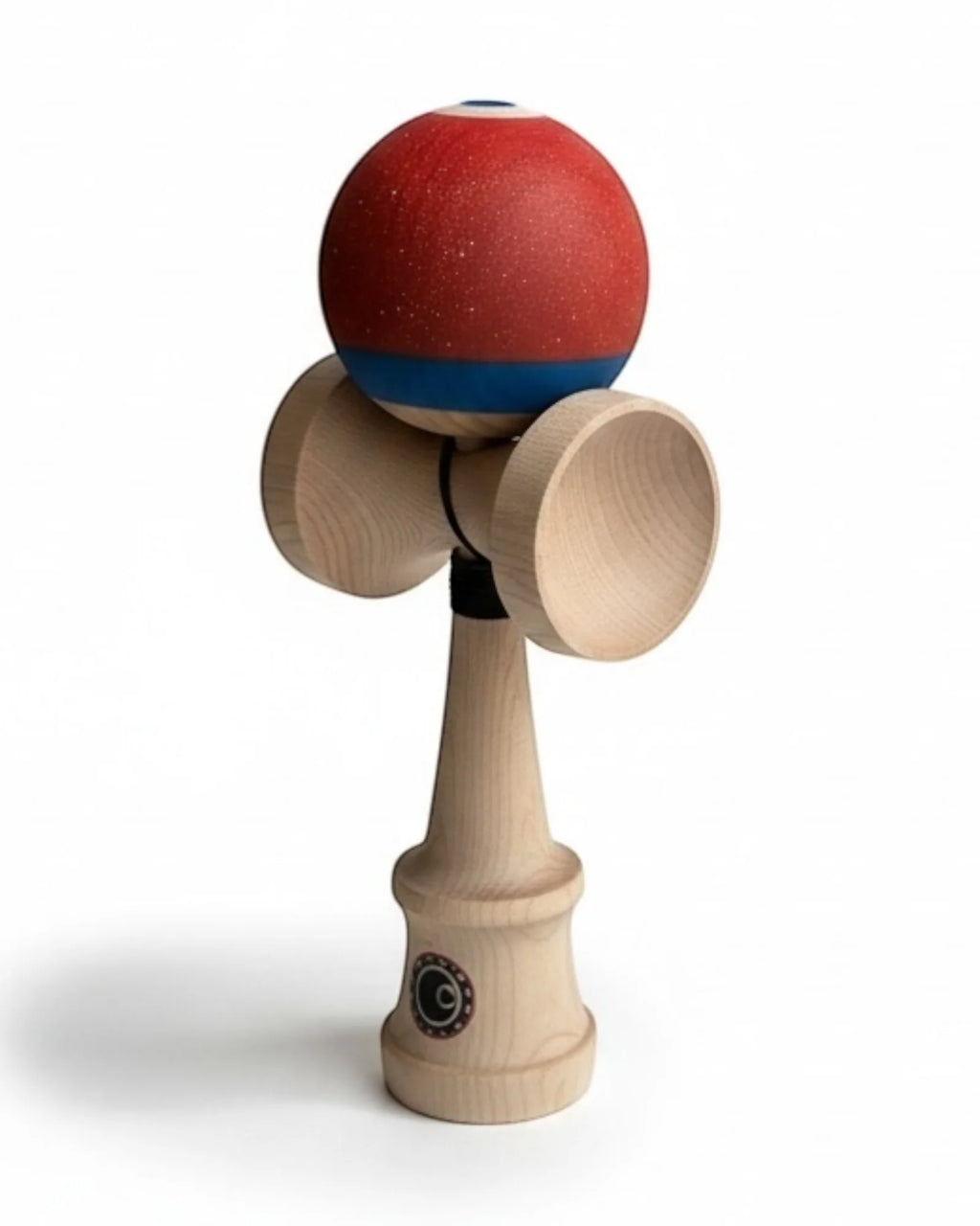 OKendama ' SPLATTER - REVO RED ' Maple x Ash