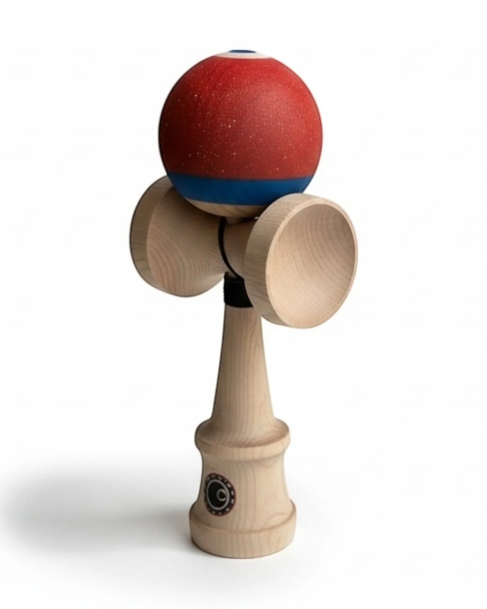 OKendama ' SPLATTER - REVO RED ' Maple x Ash