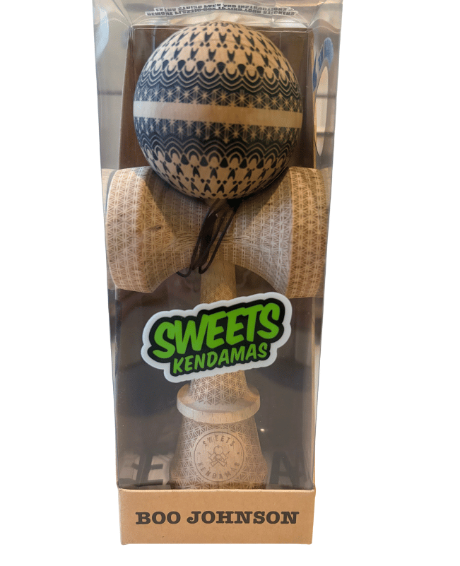Sweets Kendama ' Matt Sweets Jorgenson B&W ' Broken Shape