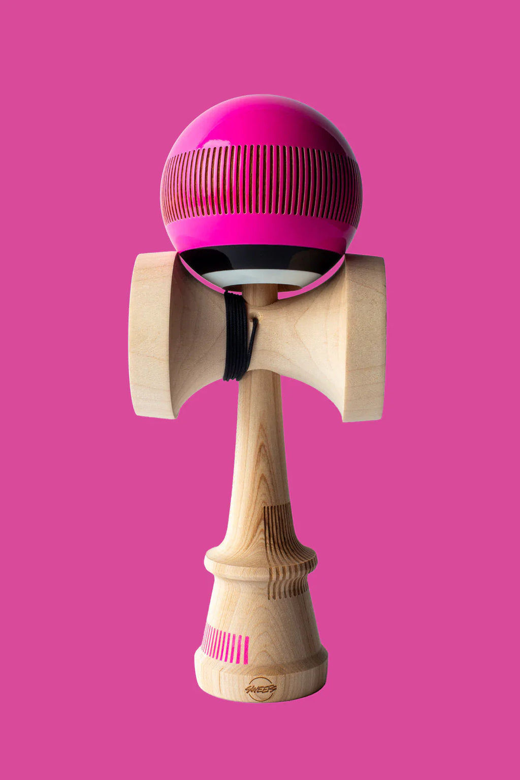 Sweets Kendama ' Broken Bones Electric Pink ' Broken Shape