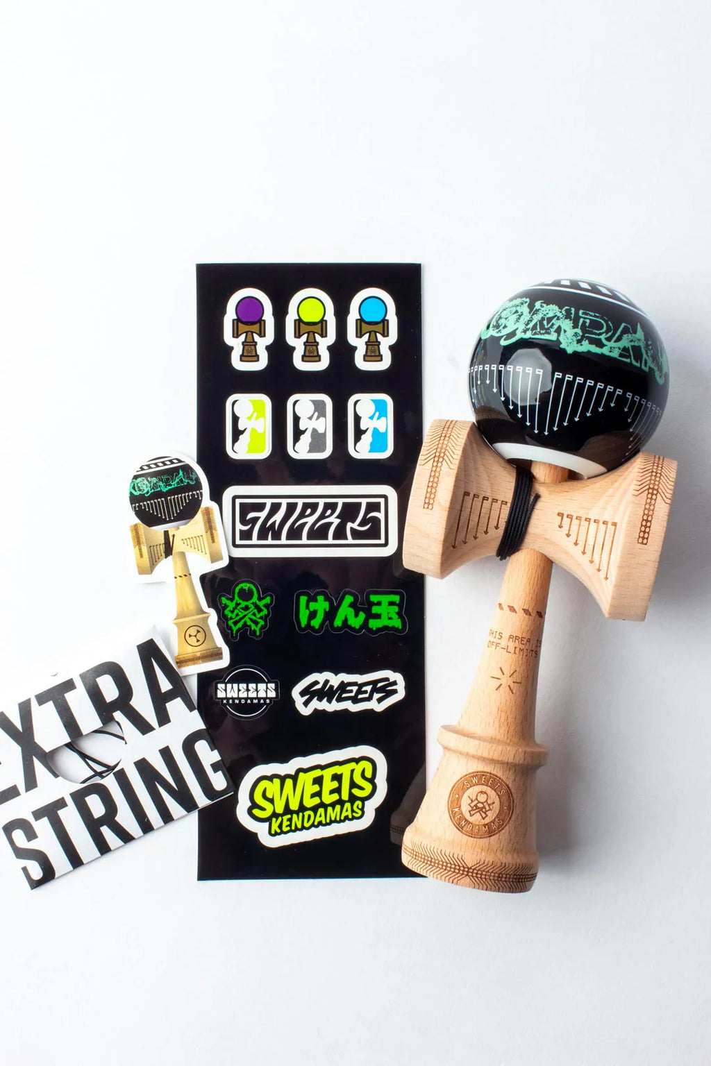 Sweets Kendama ' Kompany Signature ' Legend Shape