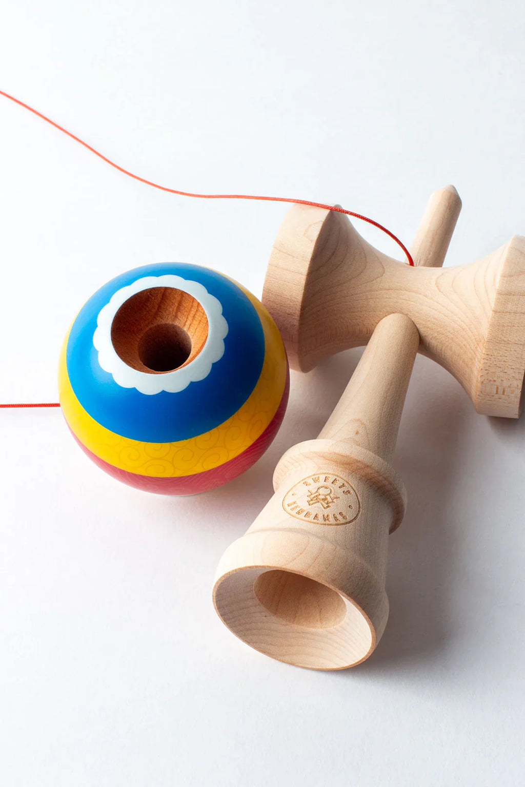 Sweets Kendama ' LAB V37 The Captain ' Sticky Clear
