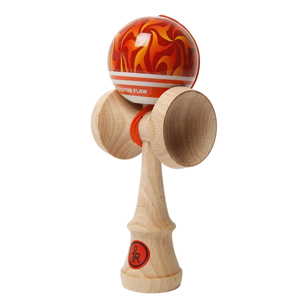 Kendama Europe ' Record Aqua Wildfire ' Sticky